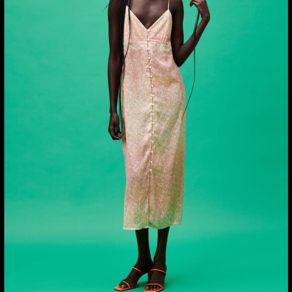 Zara Buttoned Dress
